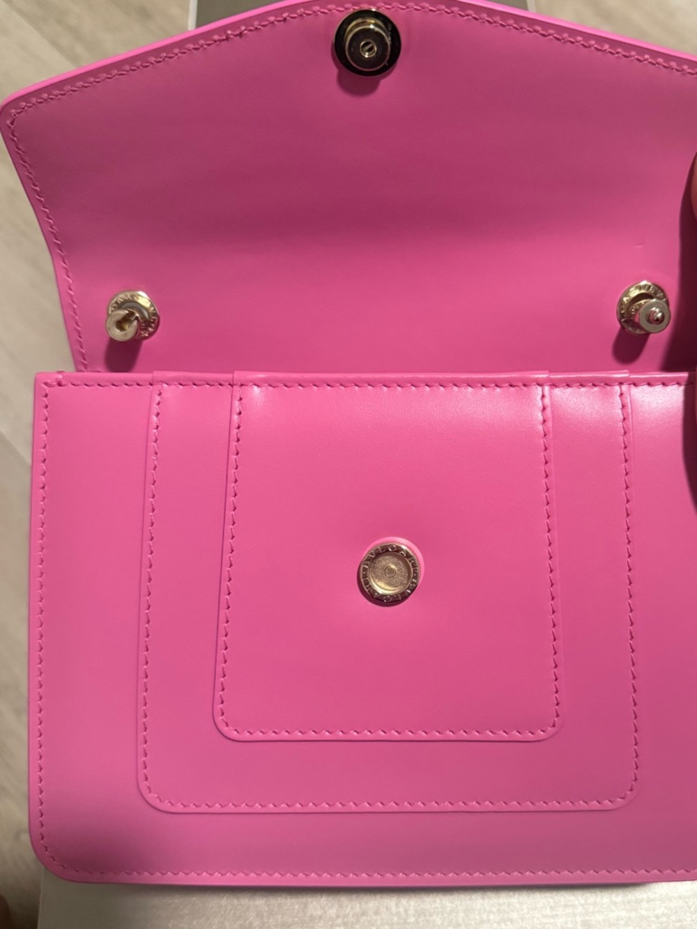Bvlgari Serpenti Hot Pink Shoulder Bag – Statement Luxury Handbag - Picture 8 of 11